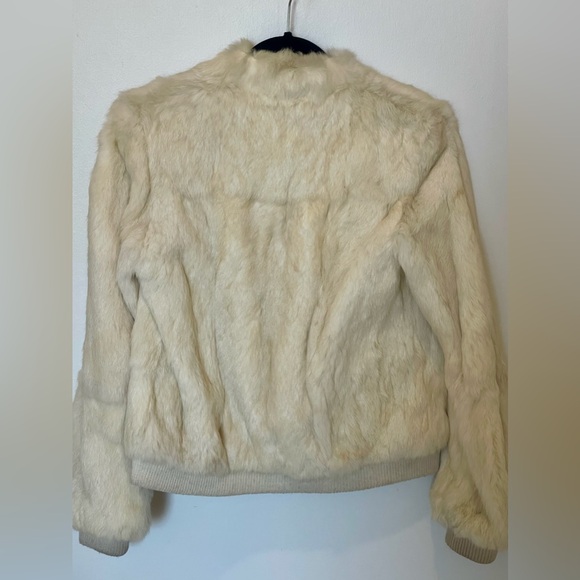 Vintage Genuine Rabbit Fur Bomber Jacket - Dino Ricco - Picture 5 of 15